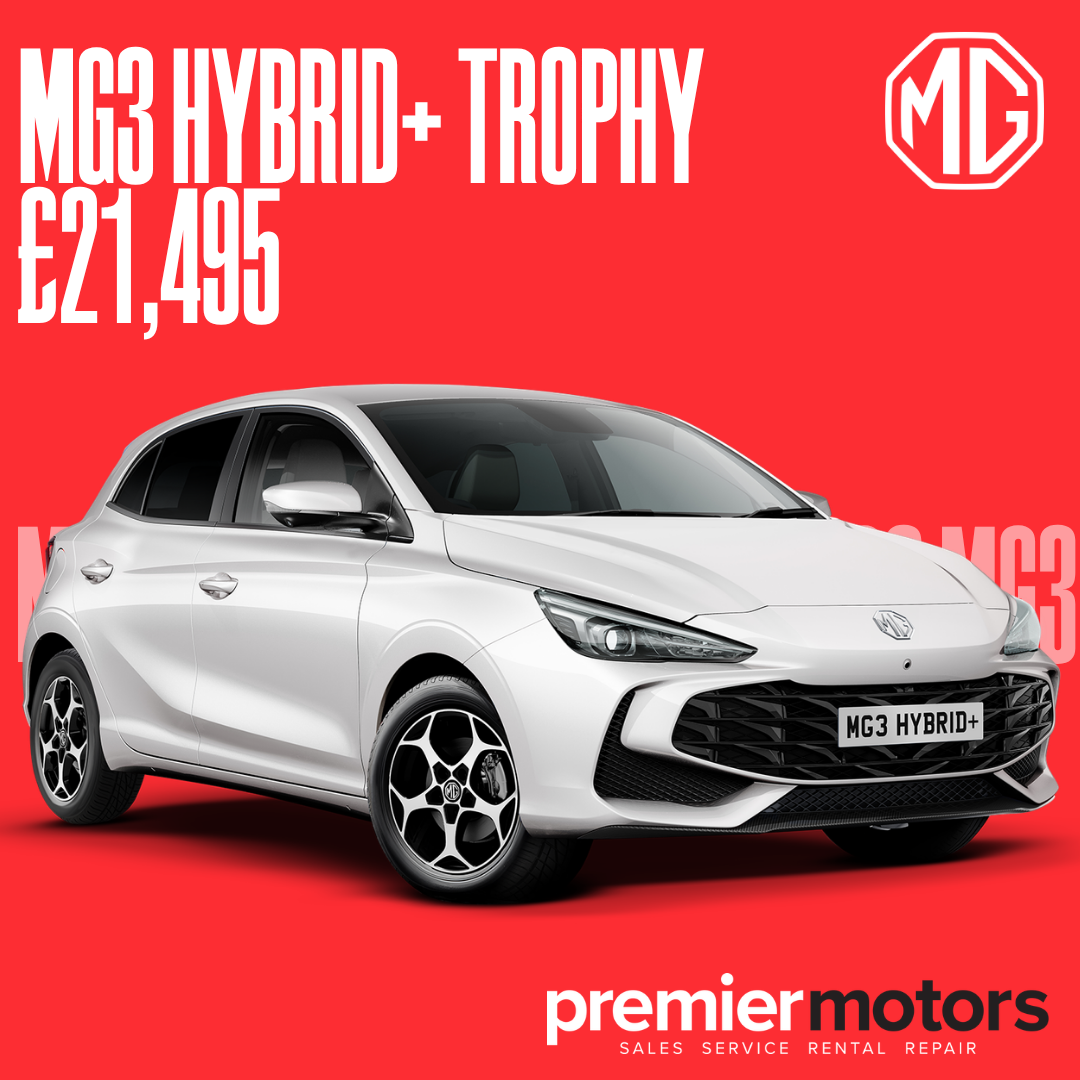 MG MOTOR UK MG3 1.5 Hybrid Trophy 5dr Auto