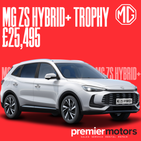 MG MOTOR UK ZS HATCHBACK at Premier Motors Newport