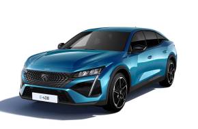 PEUGEOT E 408 ELECTRIC FASTBACK at Premier Motors Newport