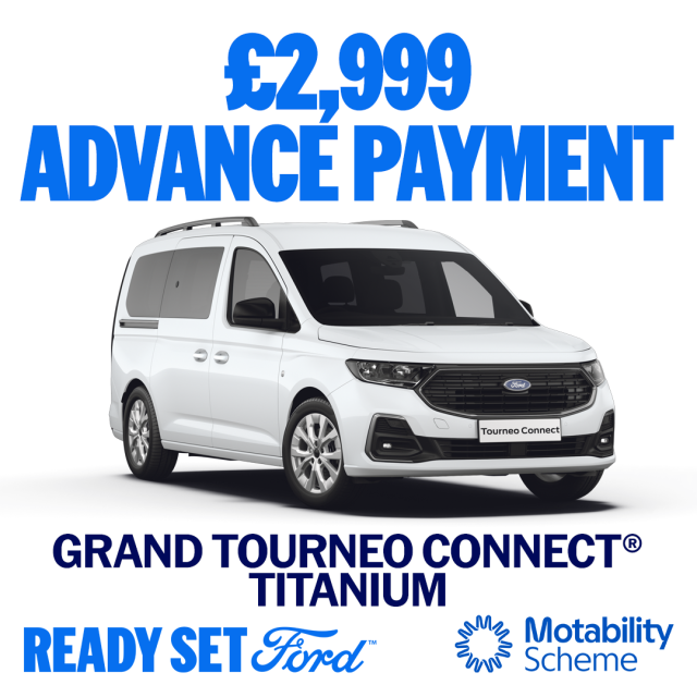 FORD GRAND TOURNEO CONNECT Motability Offer