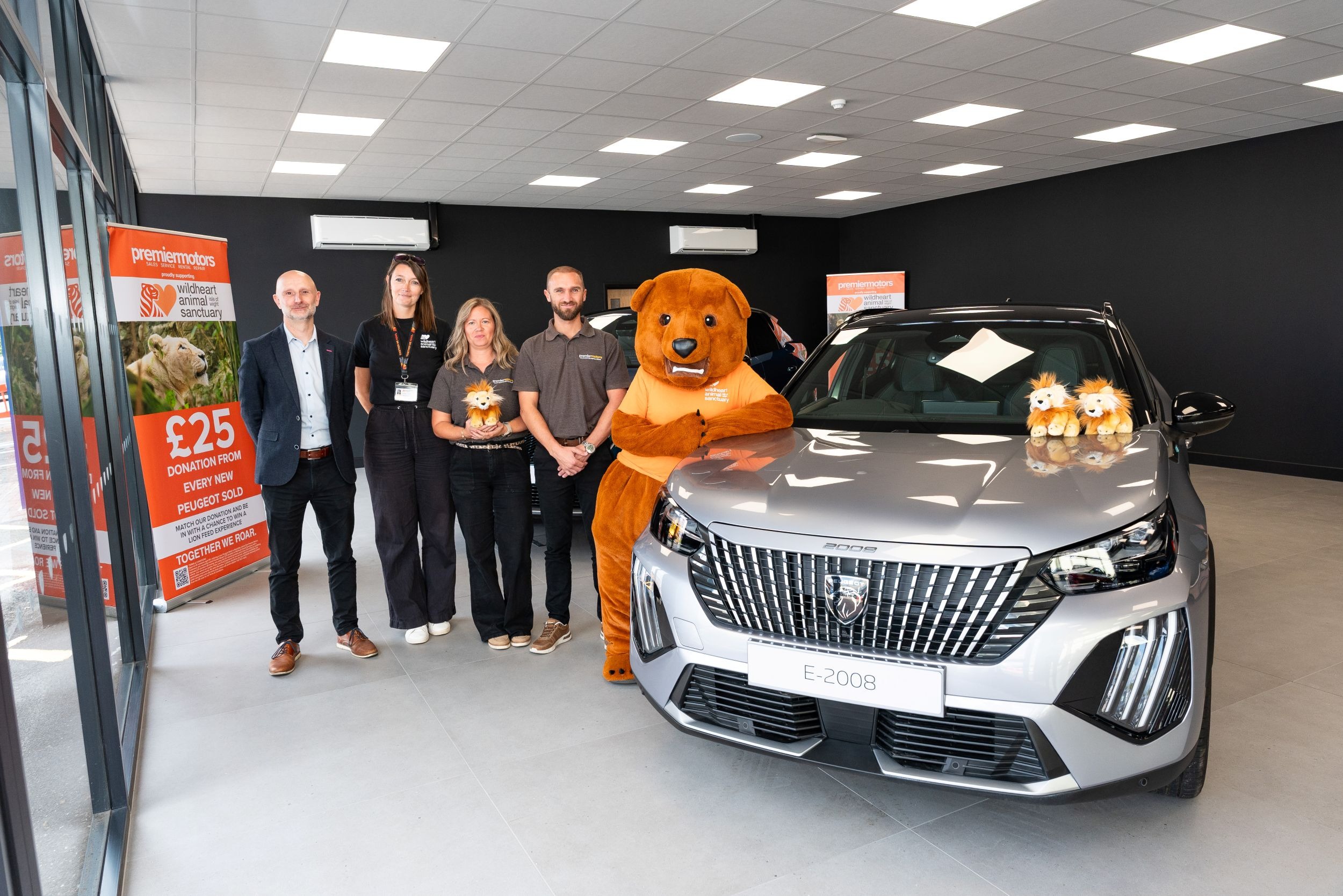 A Roaring New Partnership Between Premier Motors Peugeot and Wildheart Animal Sanctuary