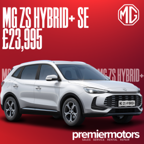 MG MOTOR UK ZS HATCHBACK at Premier Motors Newport
