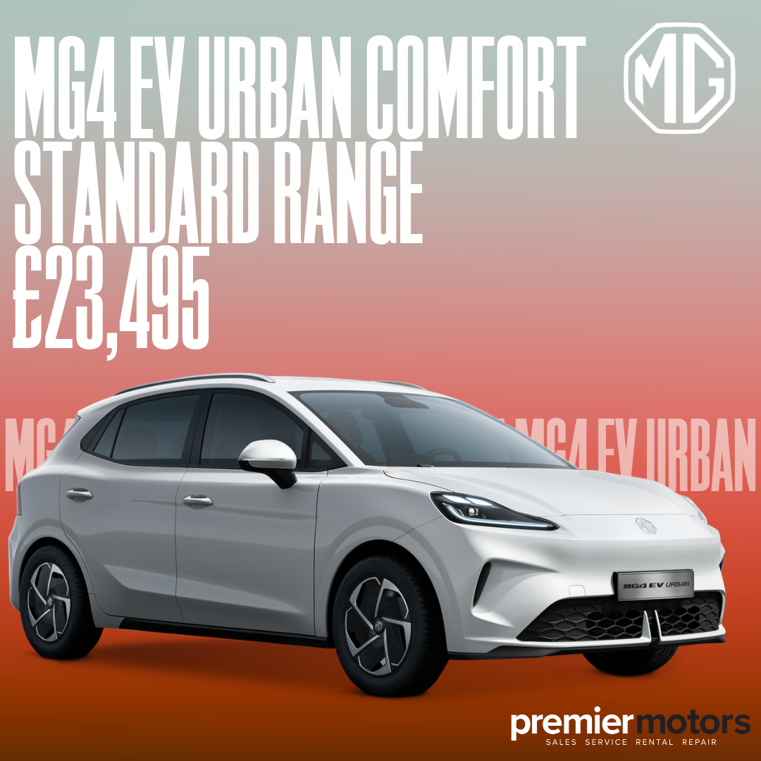 MG MOTOR UK MG4 URBAN 110kW Comfort Standard Range 43kWh 5dr Auto