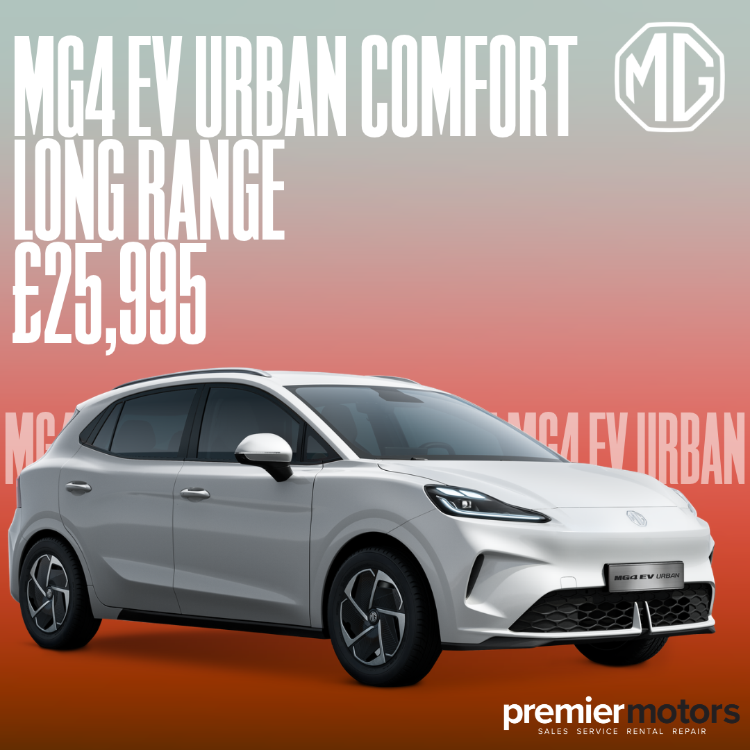 MG MOTOR UK MG4 URBAN 118kW Comfort Long Range 54kWh 5dr Auto