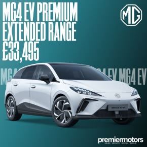 MG MOTOR UK MG4 HATCHBACK at Premier Motors Newport