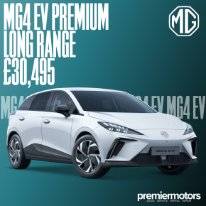 MG MOTOR UK MG4 HATCHBACK at Premier Motors Newport