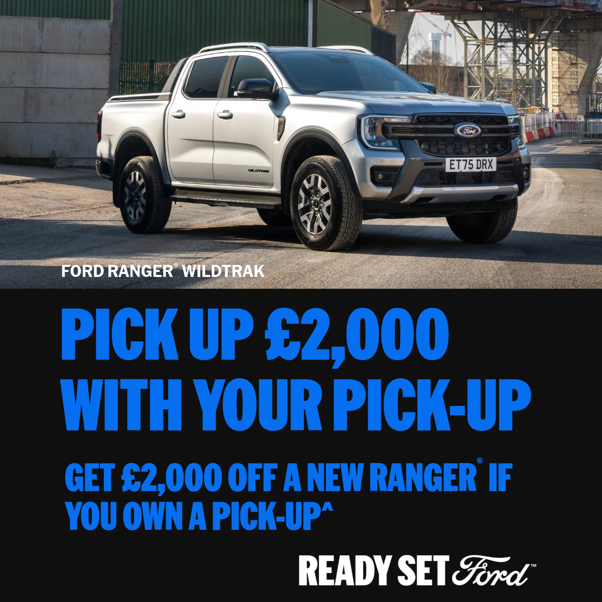 FORD RANGER 2 Seat Pick Up XLT 3.0 EcoBlue V6 240 Auto
